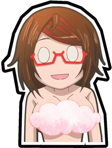 😍 Стикер «Misaki Sakimiya» для Telegram