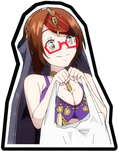 😍 Стикер «Misaki Sakimiya» для Telegram
