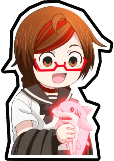 😍 Стикер «Misaki Sakimiya» для Telegram