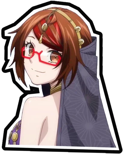 😍 Стикер «Misaki Sakimiya» для Telegram