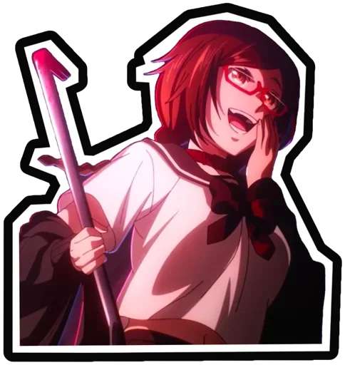 😍 Стикер «Misaki Sakimiya» для Telegram