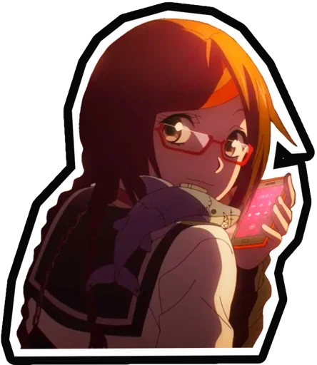 😍 Стикер «Misaki Sakimiya» для Telegram