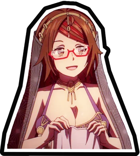 😍 Стикер «Misaki Sakimiya» для Telegram