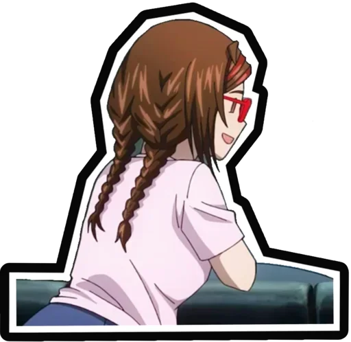 😍 Стикер «Misaki Sakimiya» для Telegram