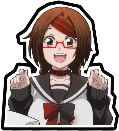 😍 Стикер «Misaki Sakimiya» для Telegram