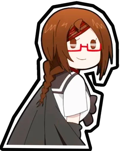 😍 Стикер «Misaki Sakimiya» для Telegram