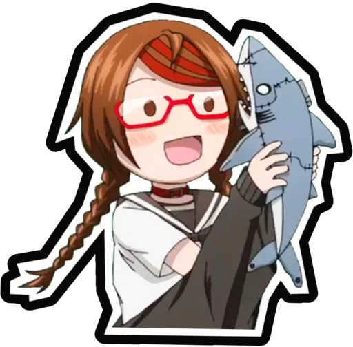 😍 Стикер «Misaki Sakimiya» для Telegram