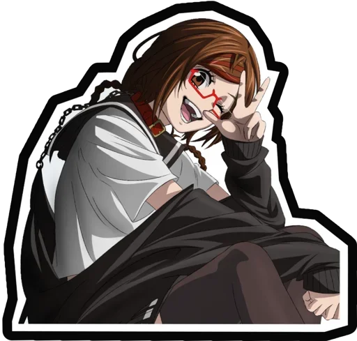 😍 Стикер «Misaki Sakimiya» для Telegram