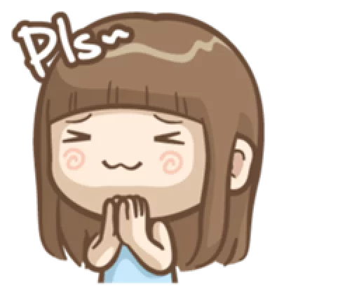 🙏 Стикер «Misa&;s daily life» для Telegram