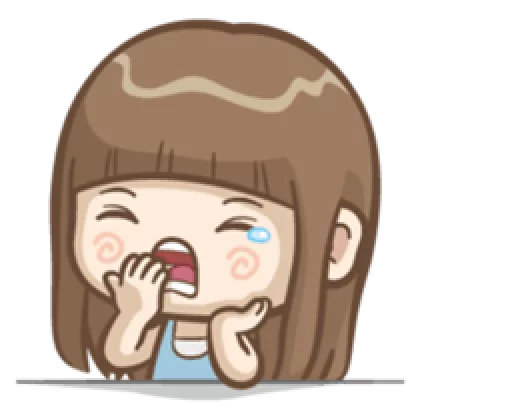 😒 Стикер «Misa&;s daily life» для Telegram