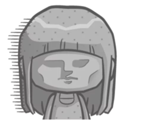 💀 Стикер «Misa&;s daily life» для Telegram