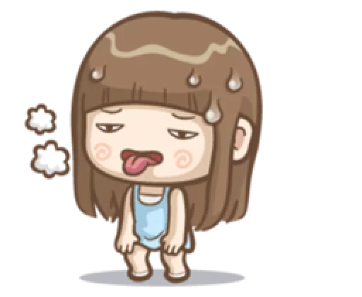 😥 Стикер «Misa&;s daily life» для Telegram