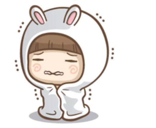 🐰 Стикер «Misa&;s daily life» для Telegram