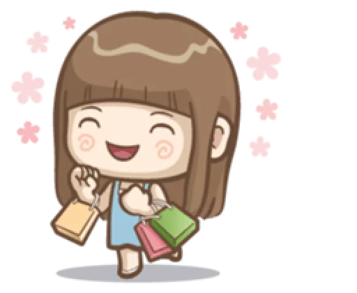 👜 Стикер «Misa&;s daily life» для Telegram