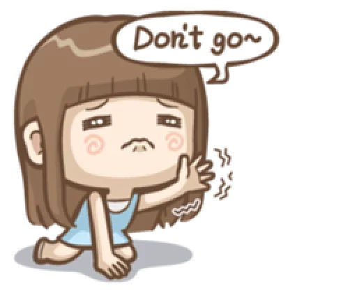 😢 Стикер «Misa&;s daily life» для Telegram