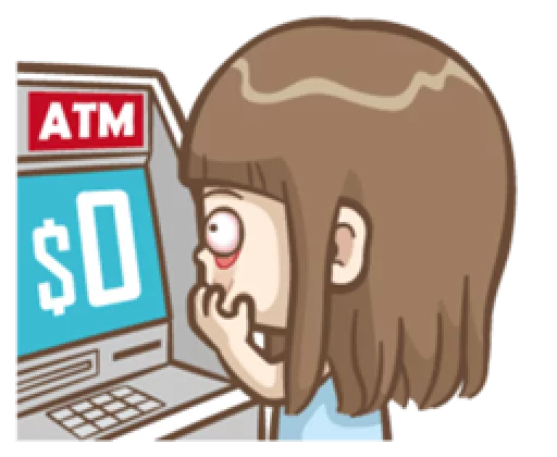 😦 Стикер «Misa&;s daily life» для Telegram