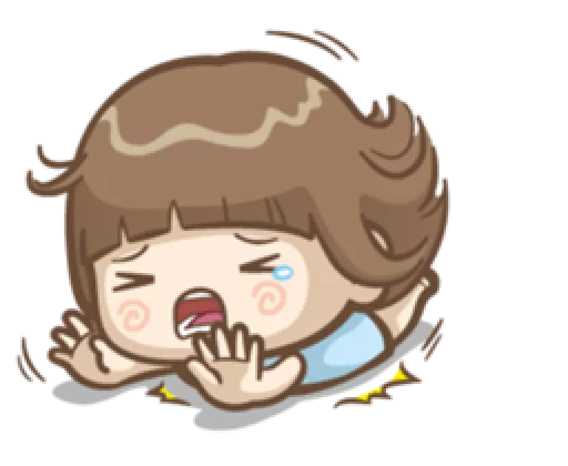 🙁 Стикер «Misa&;s daily life» для Telegram