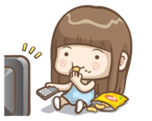 😮 Стикер «Misa&;s daily life» для Telegram
