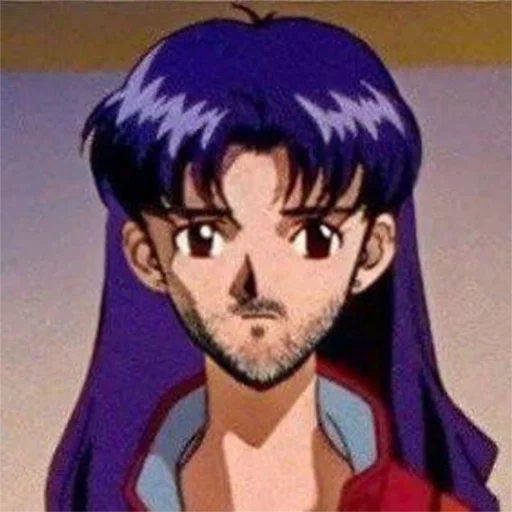 🐶 Стикер «Misato Katsuragi» для Telegram