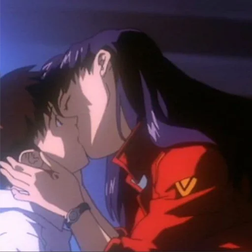 💋 Стикер «Misato Katsuragi» для Telegram