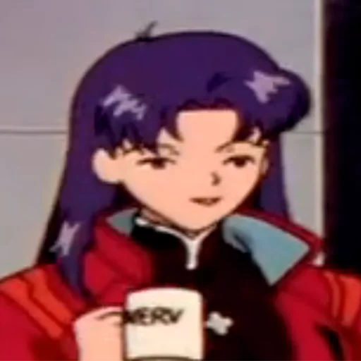 Стикерпак Misato Katsuragi для Telegram