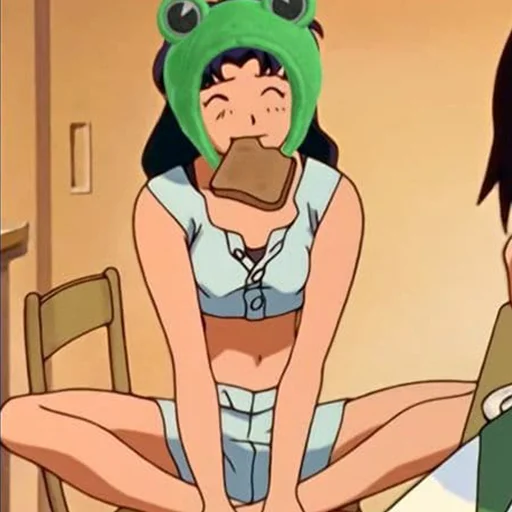 🐸 Стикер «Misato Katsuragi» для Telegram