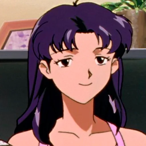 🙂 Стикер «Misato Katsuragi» для Telegram