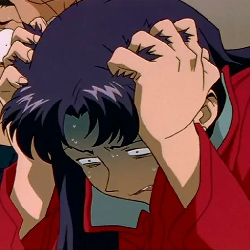 🤯 Стикер «Misato Katsuragi» для Telegram
