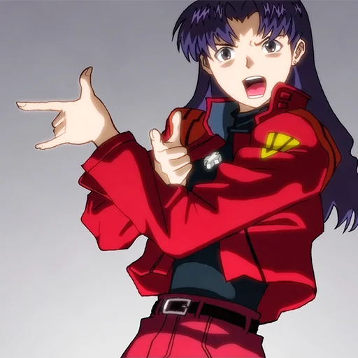 🤡 Стикер «Misato Katsuragi» для Telegram