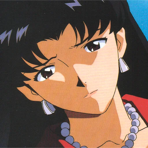 😞 Стикер «Misato Katsuragi» для Telegram