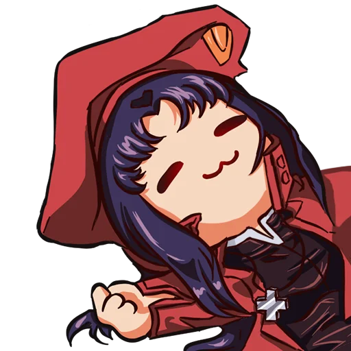 😌 Стикер «Misato Katsuragi» для Telegram
