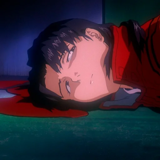 💀 Стикер «Misato Katsuragi» для Telegram