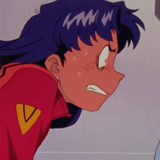 😳 Стикер «Misato Katsuragi» для Telegram