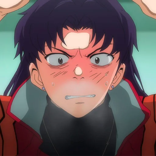 😳 Стикер «Misato Katsuragi» для Telegram