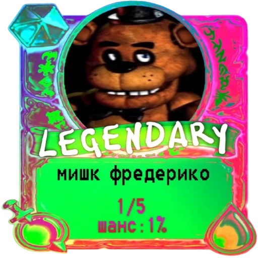 🔊 Стикер «мишк фреде» для Telegram