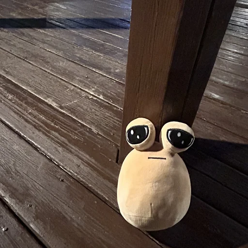 😢 Стикер «Miserable pou» для Telegram