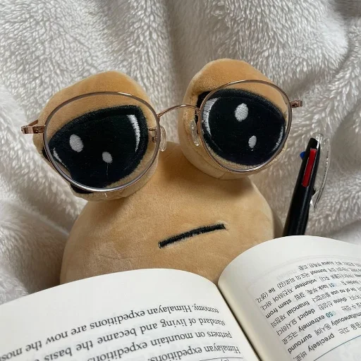 🤓 Стикер «Miserable pou» для Telegram