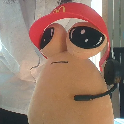 🍔 Стикер «Miserable pou» для Telegram