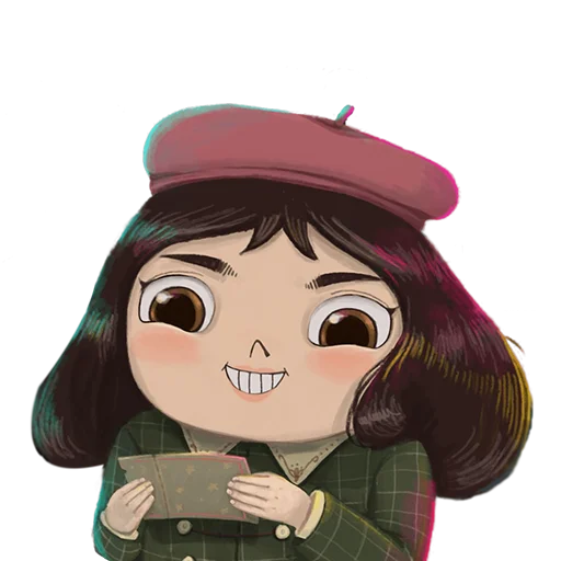 🥹 Стикер «Little Misfortune» для Telegram
