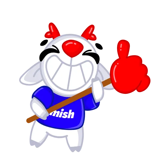 👍 Стикер «Mish» для Telegram