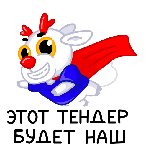 🦸‍♂️ Стикер «Mish» для Telegram