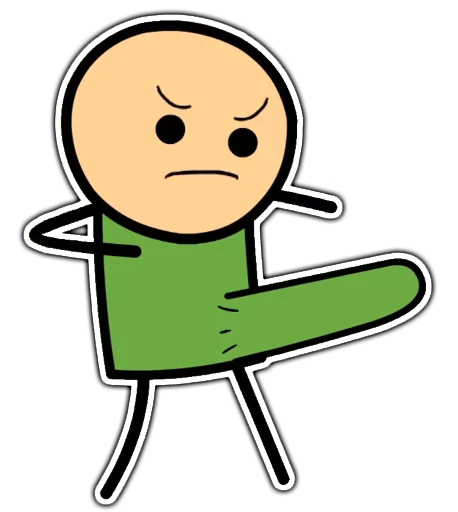 😠 Стикер «Misha» для Telegram