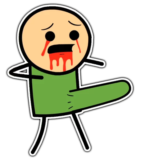 🤢 Стикер «Misha» для Telegram