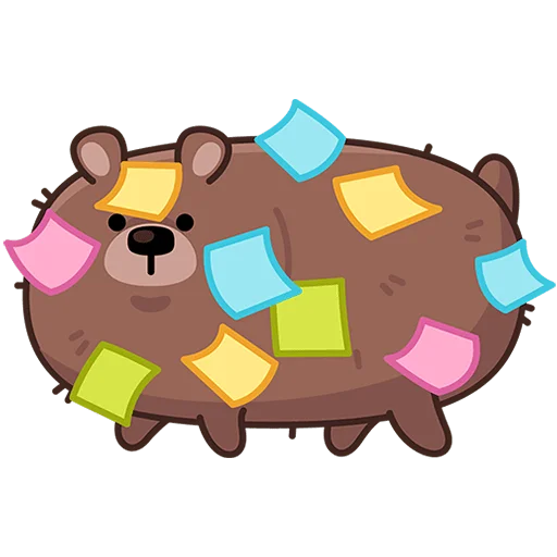🐻 Стикер «Миша, ты опять?» для Telegram