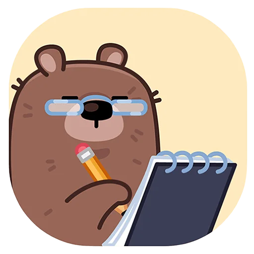 ✏ Стикер «Миша, ты опять?» для Telegram