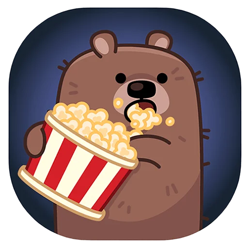 🐻 Стикер «Миша, ты опять?» для Telegram