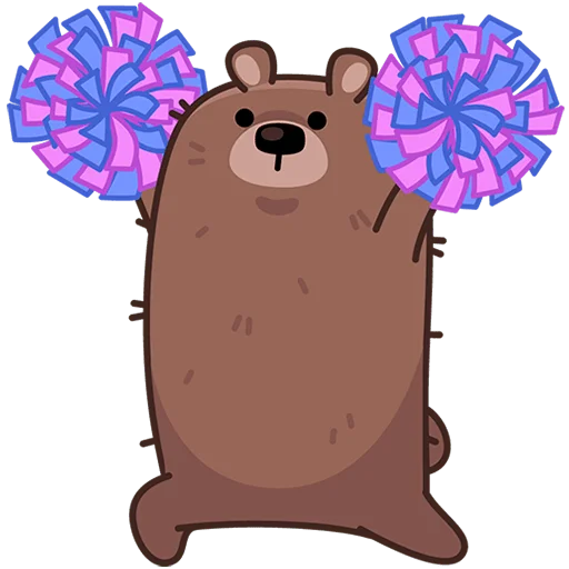 🐻 Стикер «Миша, ты опять?» для Telegram