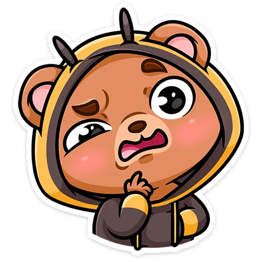 🤔 Стикер «Мишаня» для Telegram