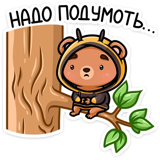 🤔 Стикер «Мишаня» для Telegram