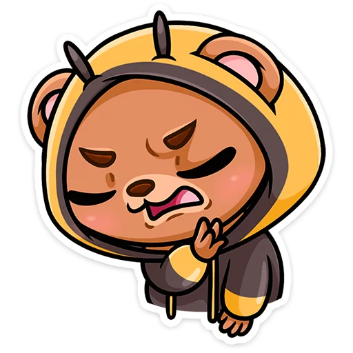 🥵 Стикер «Мишаня» для Telegram